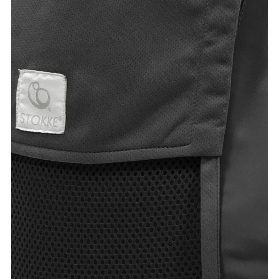 Porte bébé limas en tissu mesh anthracite