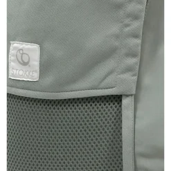 Porte bébé limas en tissu mesh vert glacier