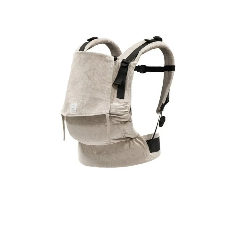 Porte bébé limas flex floral beige