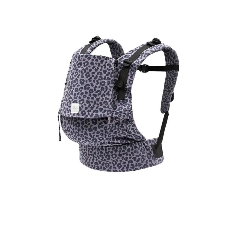 Porte bébé limas flex léopard violet