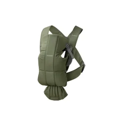 Porte bébé mini coton vert foncé