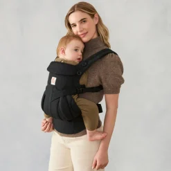 Porte bébé omni classic coton onyx black