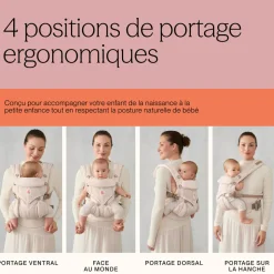 Porte bébé omni classic natural beige