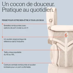 Porte bébé omni classic natural beige