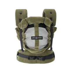 Porte bébé physiocarrier 2 velvet green