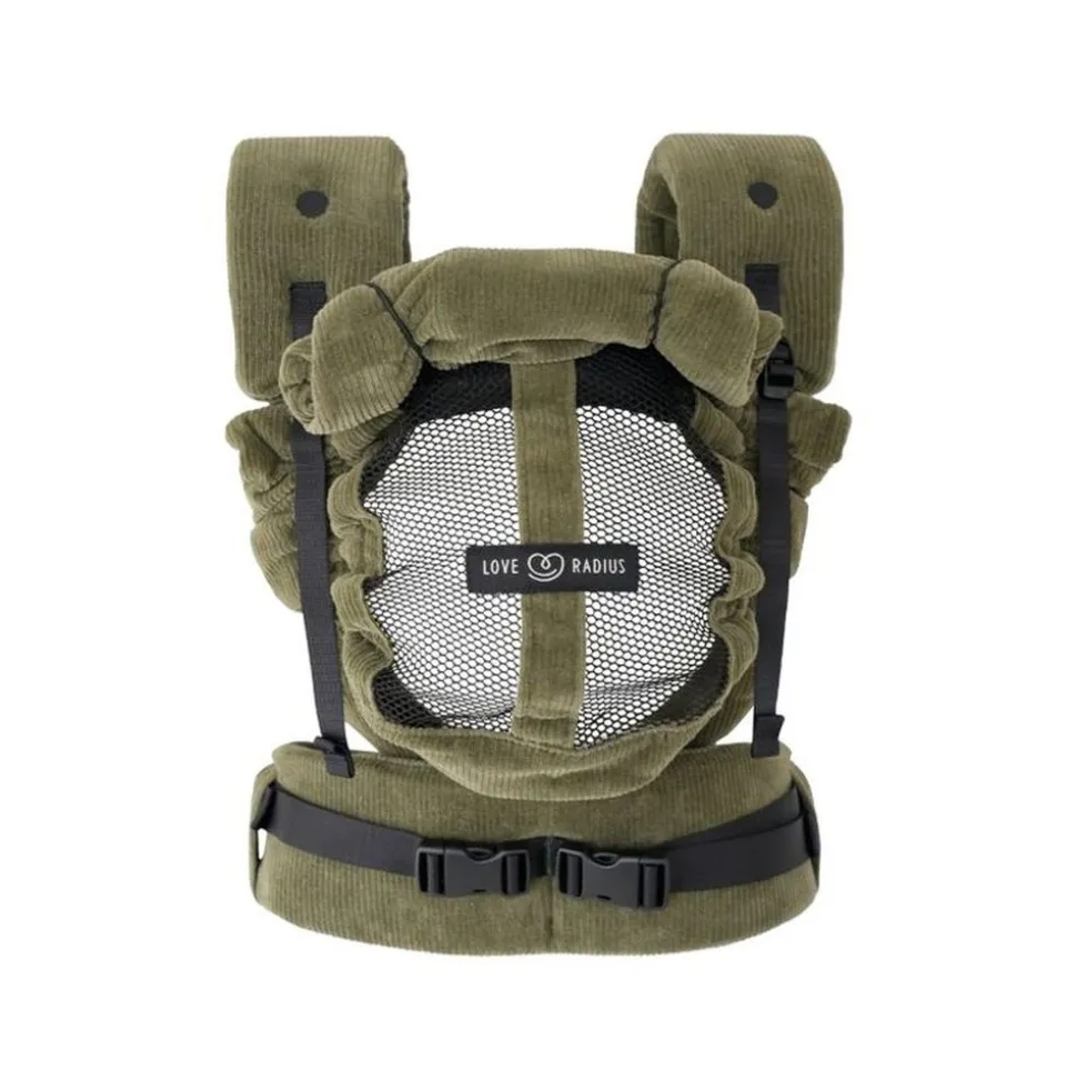 Porte bébé physiocarrier 2 velvet green