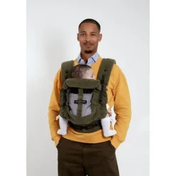 Porte bébé physiocarrier 2 velvet green