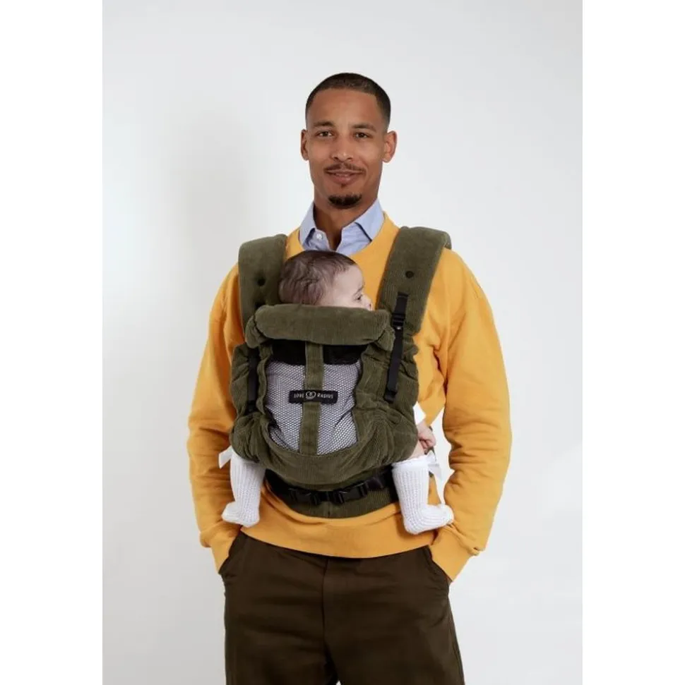 Porte bébé physiocarrier 2 velvet green