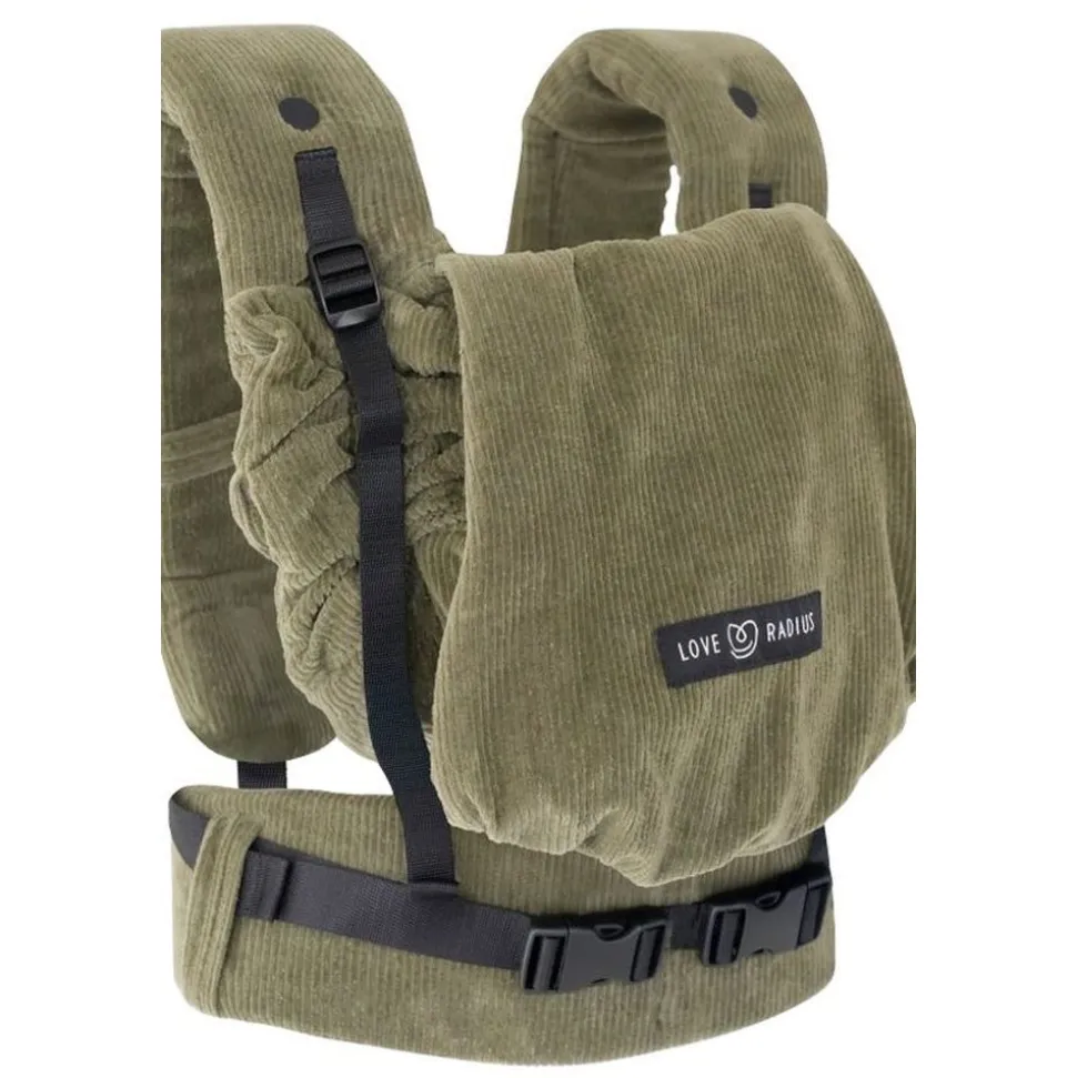 Porte bébé physiocarrier 2 velvet green