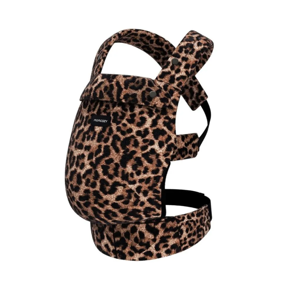 Porte bébé physiologique coton leopard