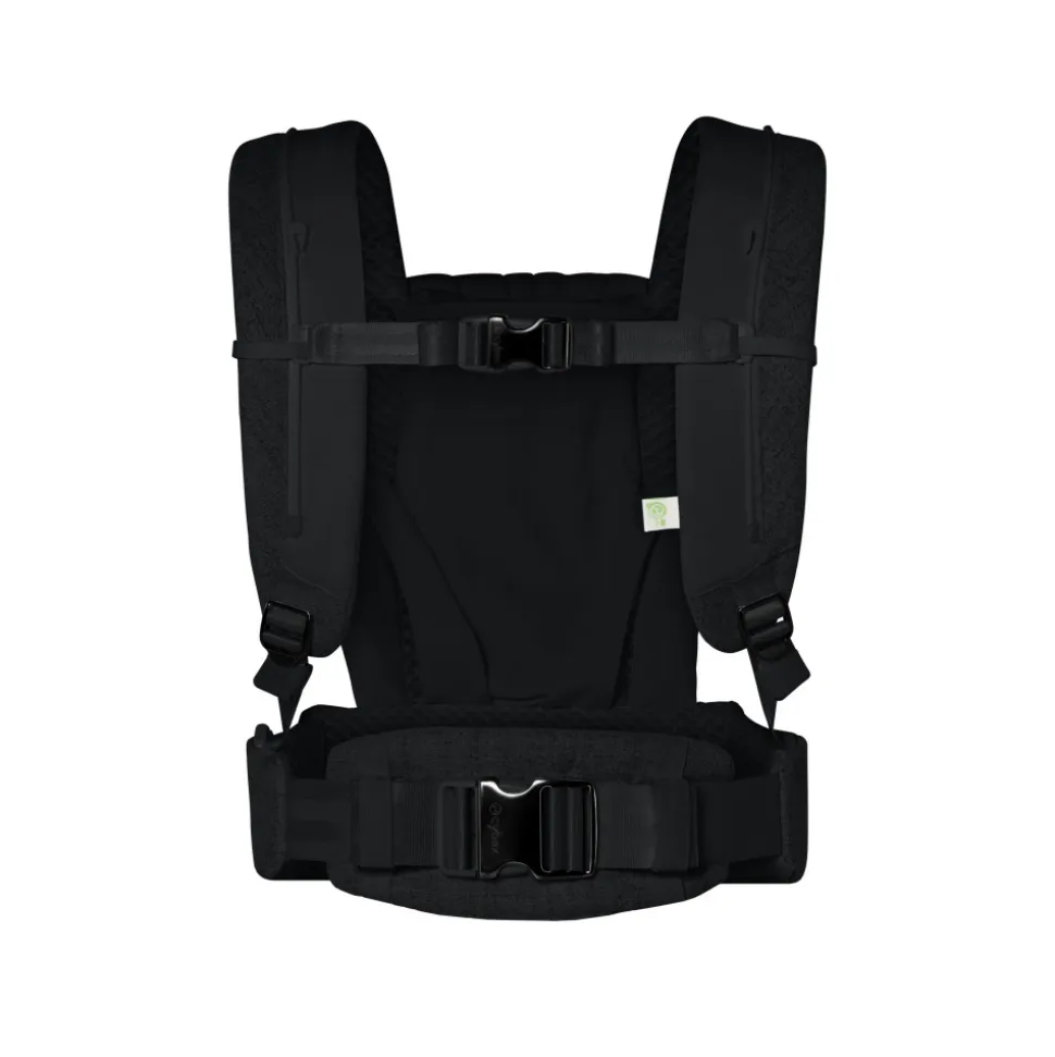 Porte-bébé physiologique coya bouclé stone black
