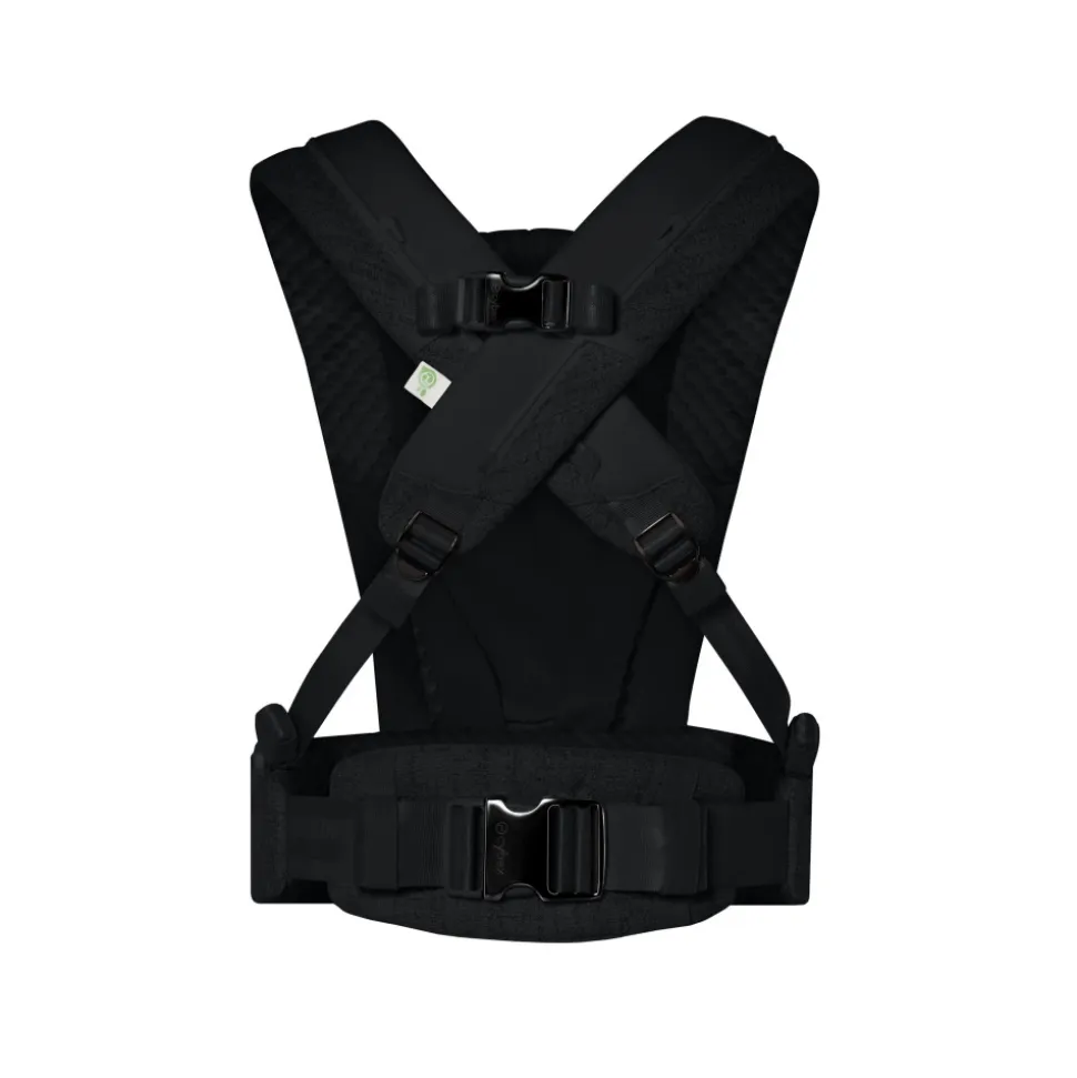 Porte-bébé physiologique coya bouclé stone black