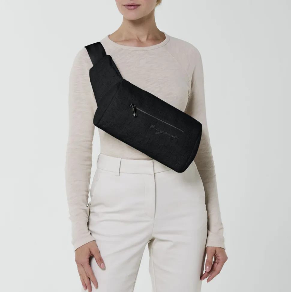 Porte-bébé physiologique coya bouclé stone black