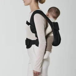 Porte-bébé physiologique coya bouclé stone black