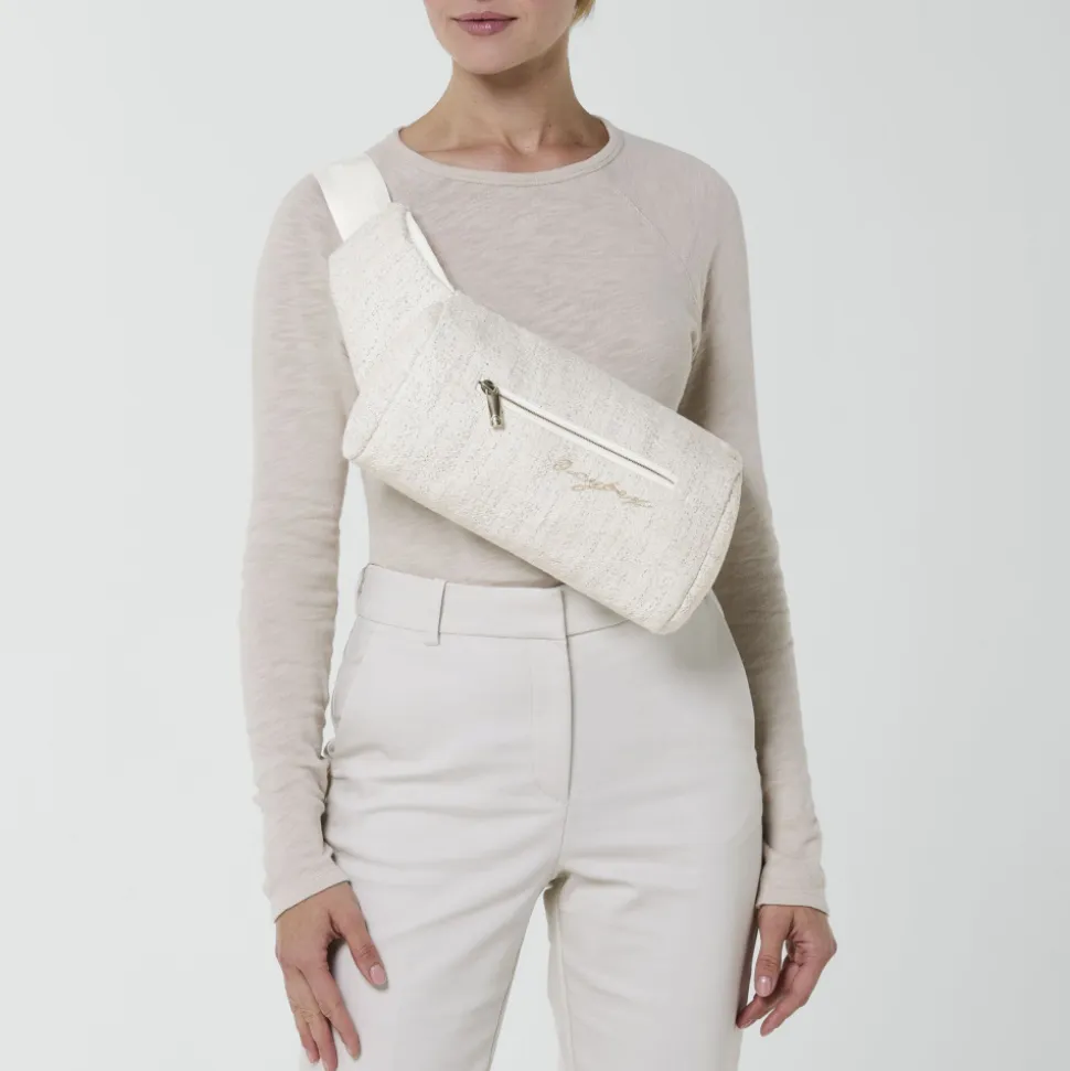 Porte-bébé physiologique coya bouclé cream white