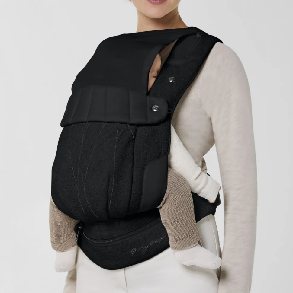 Porte-bébé physiologique coya bouclé cream white