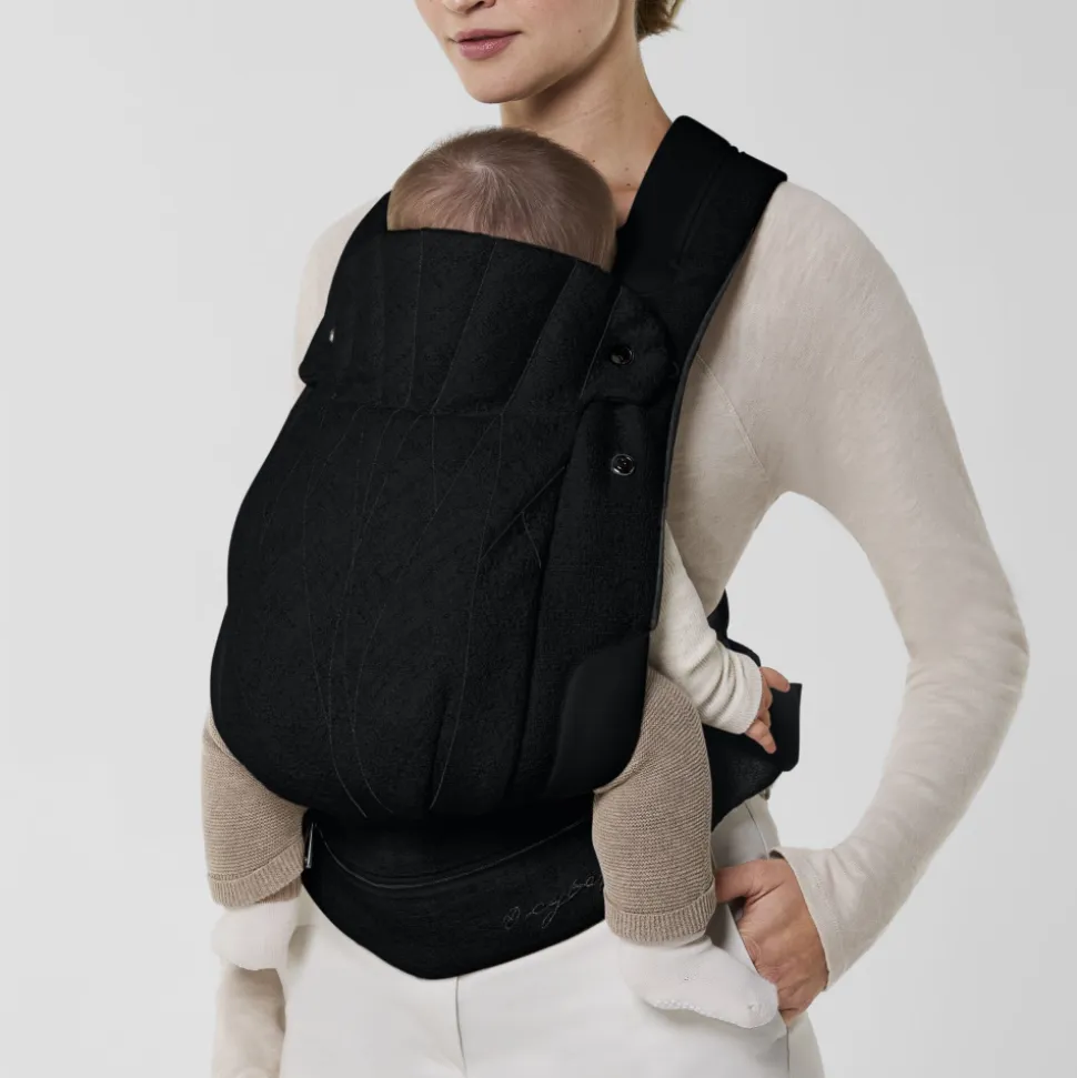 Porte-bébé physiologique coya bouclé cream white