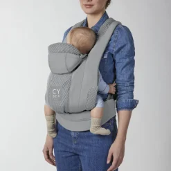Porte-bébé physiologique coya thunder grey