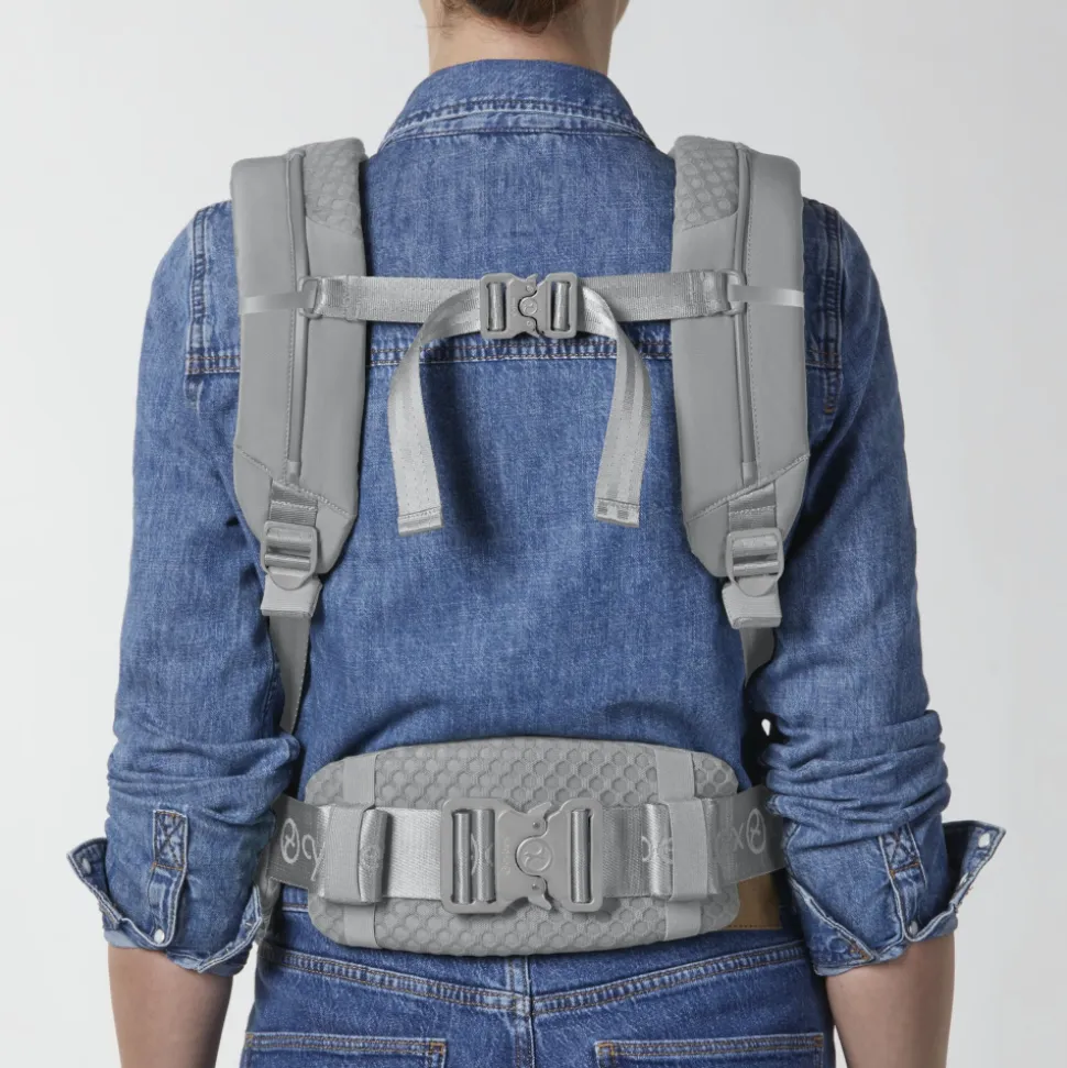 Porte-bébé physiologique coya thunder grey