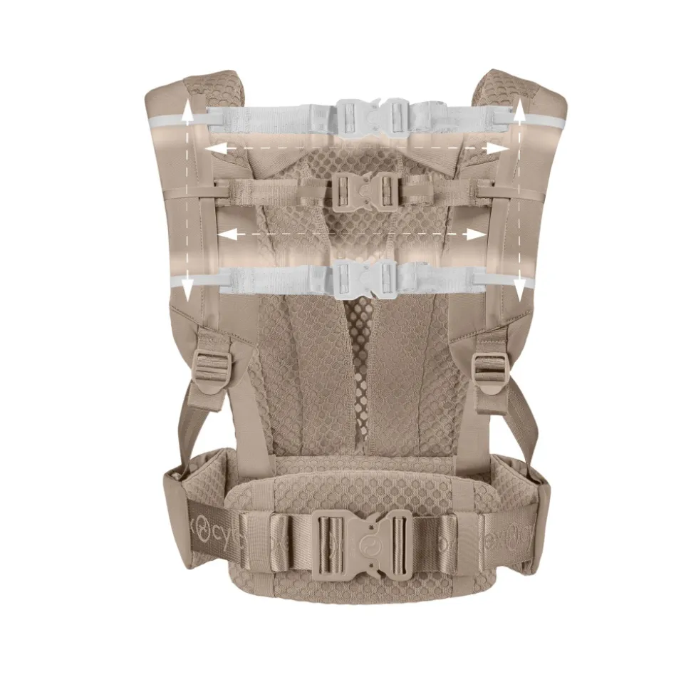 Porte-bébé physiologique coya thunder grey