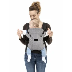 Porte bébé physiologique go 4 black chic