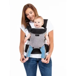 Porte bébé physiologique go 4 black chic