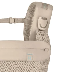 Porte bébé physiologique laya almond beige