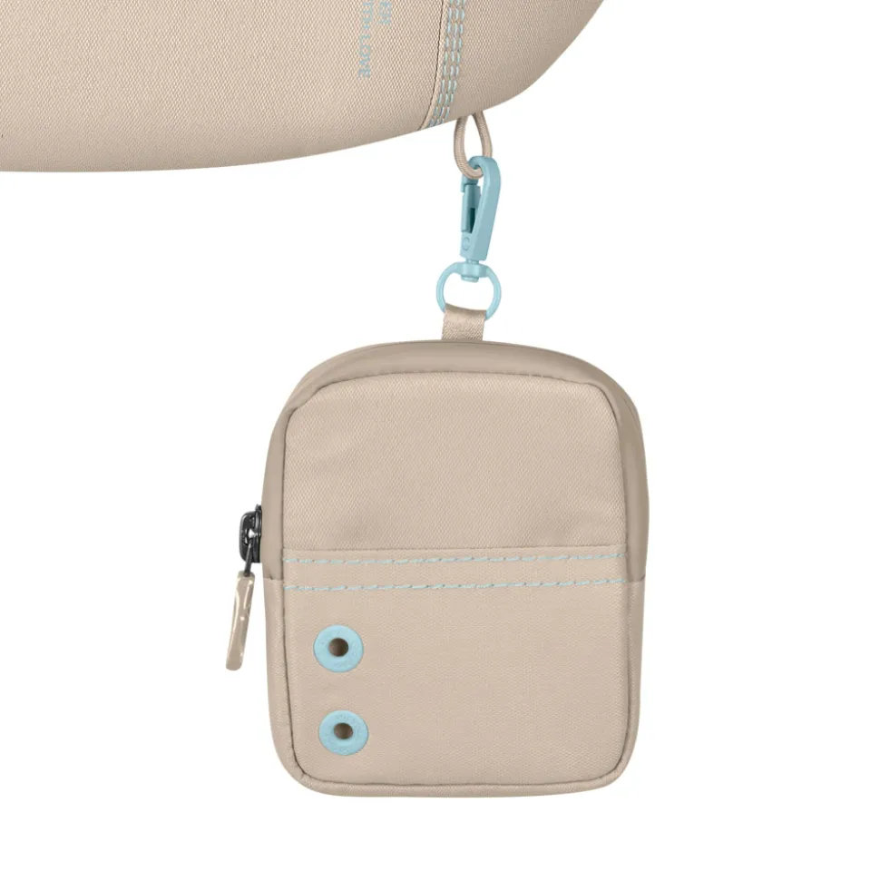 Porte bébé physiologique laya almond beige