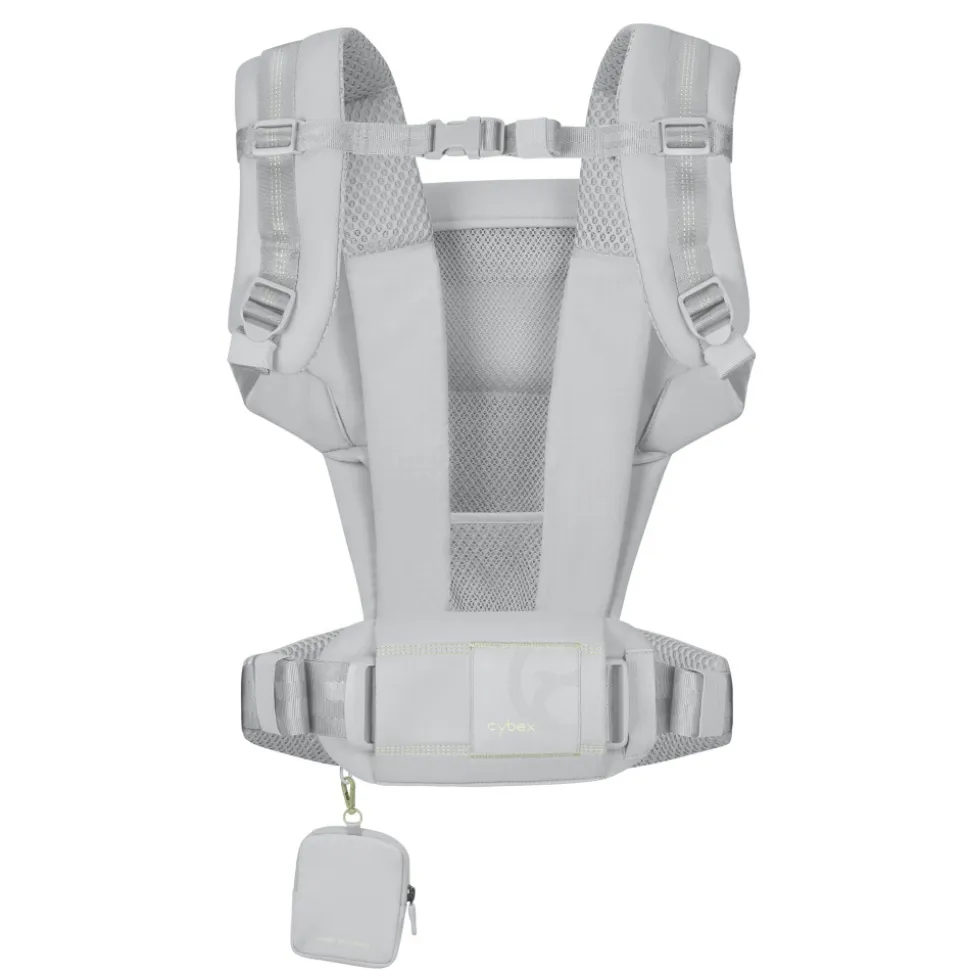 Porte bébé physiologique laya fog grey