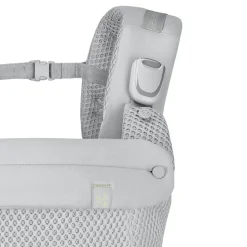Porte bébé physiologique laya fog grey