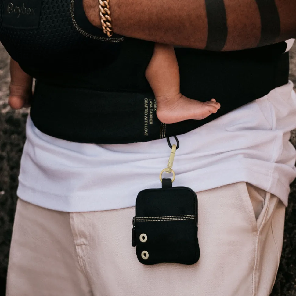 Porte bébé physiologique laya magic black