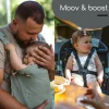 Porte bébé physiologique moov & boost vert sauge