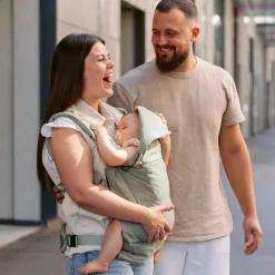 Porte bébé physiologique moov & boost vert sauge