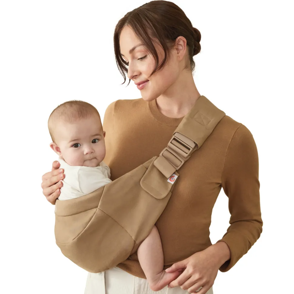 Porte bébé sling upsie camel