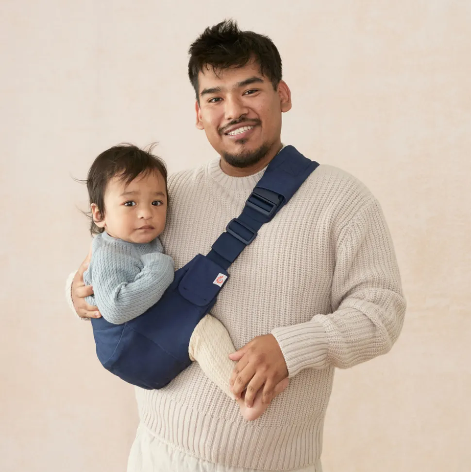 Porte bébé sling upsie midnight blue