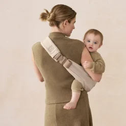 Porte bébé sling upsie natural beige