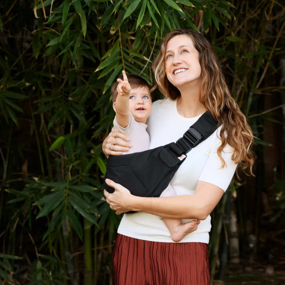 Porte bébé sling upsie onyx black