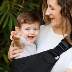 Porte bébé sling upsie onyx black