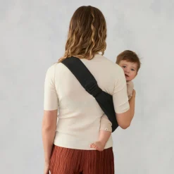 Porte bébé sling upsie onyx black