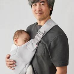 Porte bébé sling upsie pearl grey