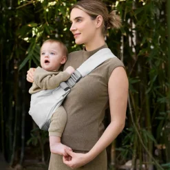 Porte bébé sling upsie pearl grey