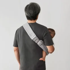 Porte bébé sling upsie pearl grey