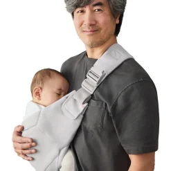 Porte bébé sling upsie pearl grey