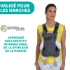 Porte-bébé ventral easyfit moon grey