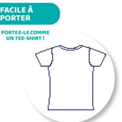 Porte-bébé ventral easyfit moon grey