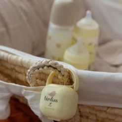 Porte sucette bébé birdies beige