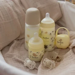 Porte sucette bébé birdies beige
