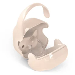 Porte sucette bébé birdies rose