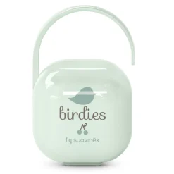 Porte sucette bébé birdies vert