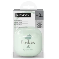 Porte sucette bébé birdies vert